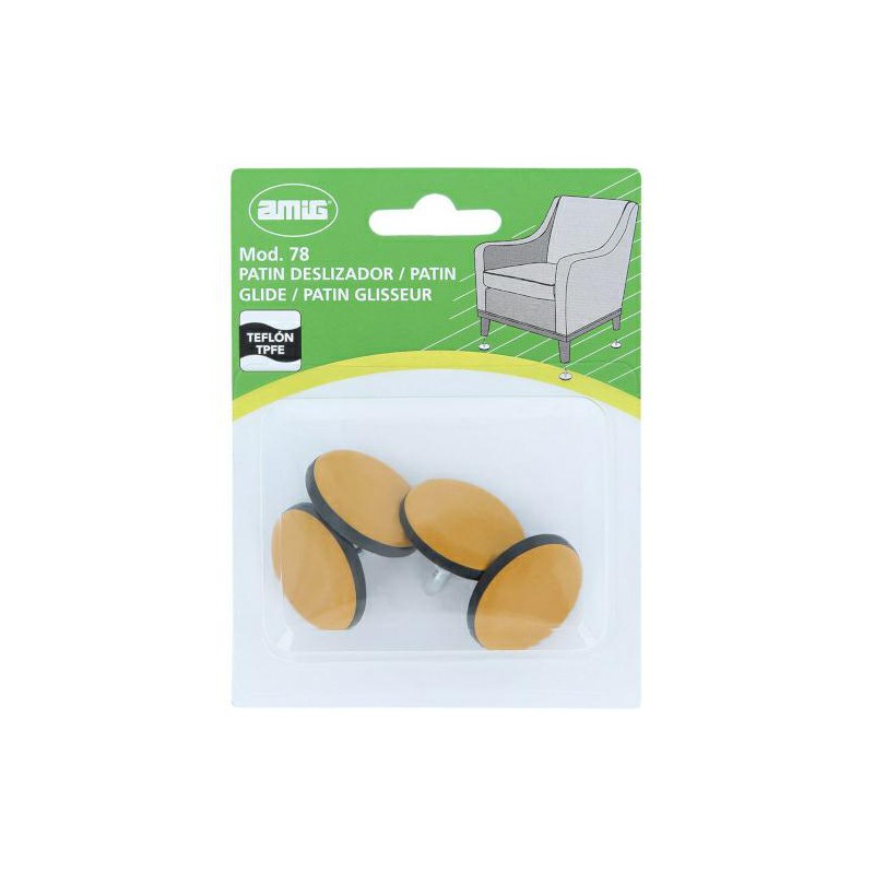 Ochraniacz mebli 78-30 brązowy 4DIS