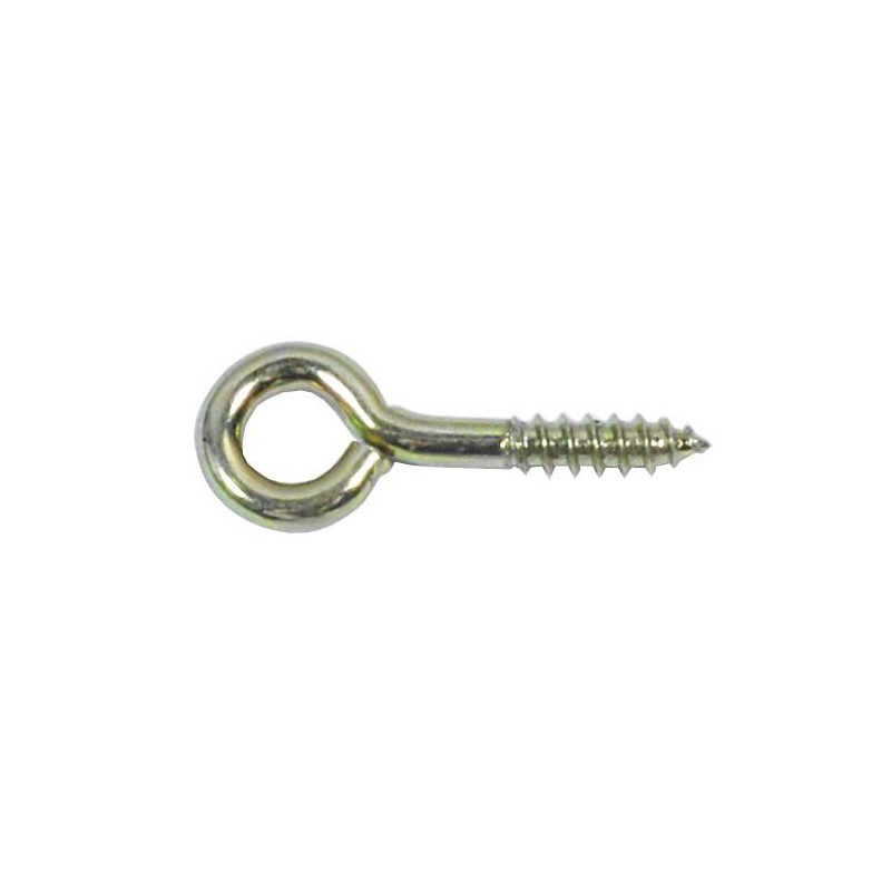 Haczyk wkręcany 4x42mm oczko 8,5mm żółty ocynk IPA mod. 21361