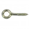 Haczyk wkręcany 4x42mm oczko 8,5mm żółty ocynk IPA mod. 21361