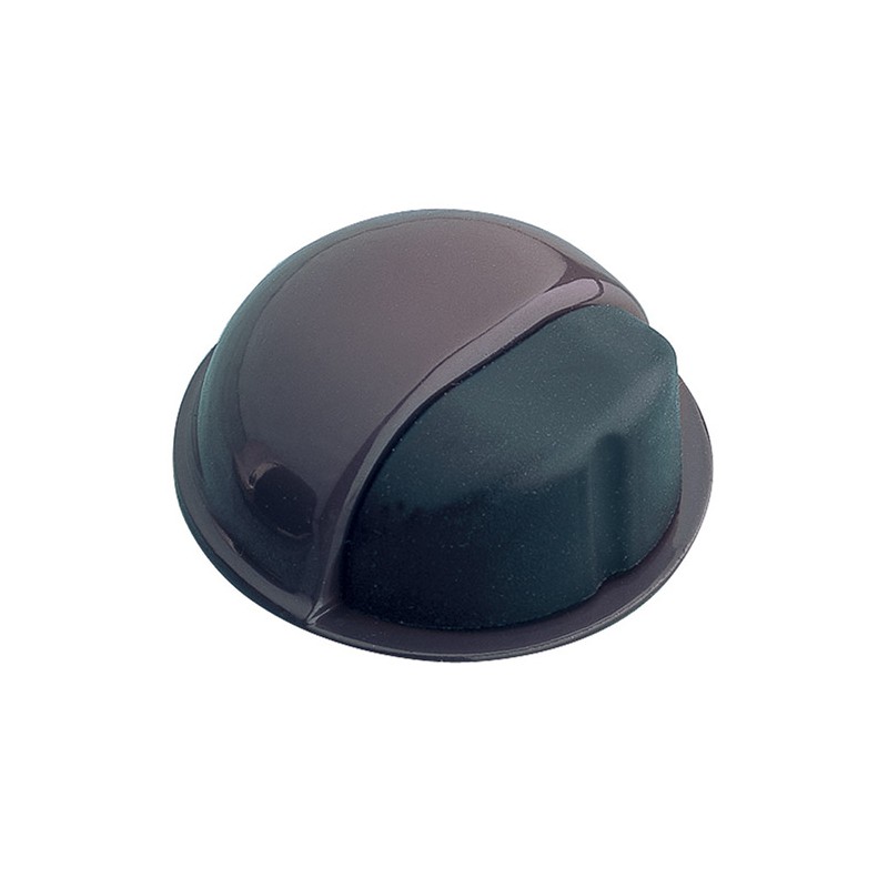 Odbój 50x22mm brąz / czarny odbojnik podłogowy mod. 400 DIS