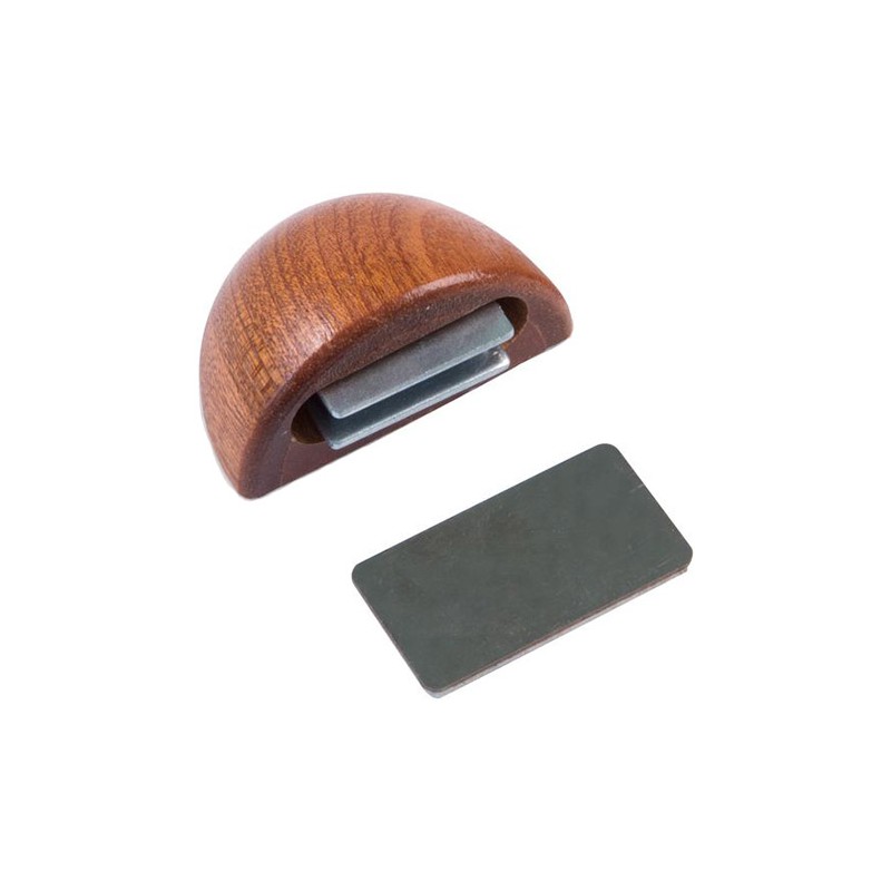 Odbój magnetyczny drewniany mahoń mod. 407 odbojnik podłogowy