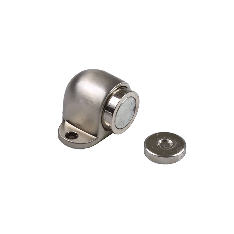 Odbój magnetyczny 53x29mm nikiel satyna odbojnik podłogowy mod. 700