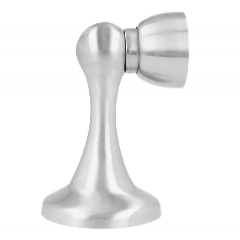 Odbój magnetyczny INOX 85mm odbojnik podłogowy / ścienny mod.715