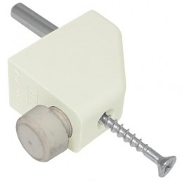 Odbój do drzwi przesuwnych biały