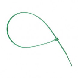 Opaska zaciskowa 3.5x250mm zielona 30 sztuk mod.3400