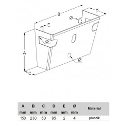 Organizer pojemnik PORTATUTTO czarny