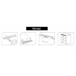 Osłonka piankowa krawędzi 2m brąz mod. CS503 Dis