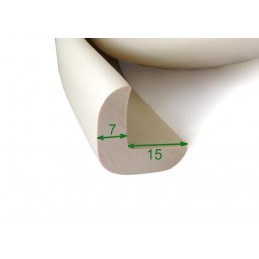 Osłonki piankowe beż (4x narożniki i 2m krawędzi) mod. CS504 Dis