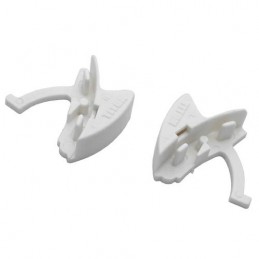 Pair Maxiglaze Snibs white 9010 prawe