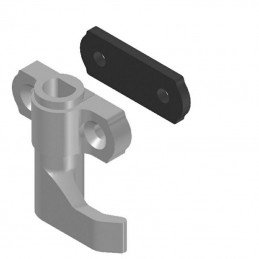 Podkładka ustalająca haka 4mm czarna mod.3209