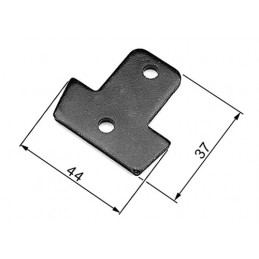Podkładka ustalająca czarna3mm44x37