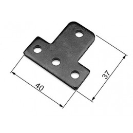 Podkładka ustalająca czarny3mm40x37