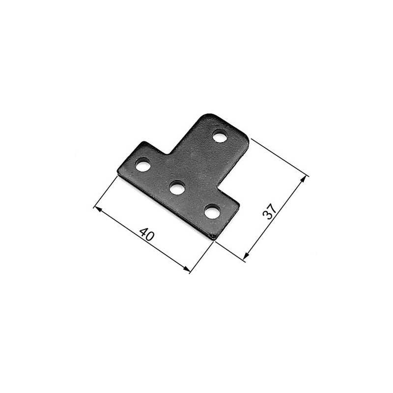 Podkładka ustalająca czarny3mm40x37