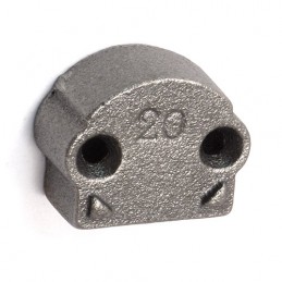 Podkładka pod zaczep końcowy pręta zasuwnicy 20mm surowa Cremone