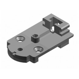 Podkładka zawiasu 3032 Flush V czar AMIG