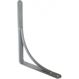 Wspornik półki stalowy szary 250x200mm mod.10