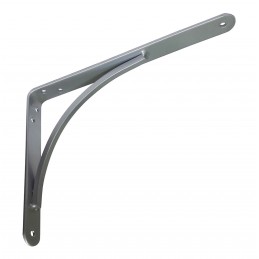 Wspornik półki stalowy szary 250x200mm mod.10