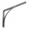 Wspornik półki stalowy szary 250x200mm mod.10