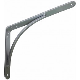 Wspornik półki stalowy szary 250x200mm mod.10