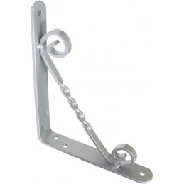 Wspornik półki stalowy szary metalik 250x200mm mod. 11