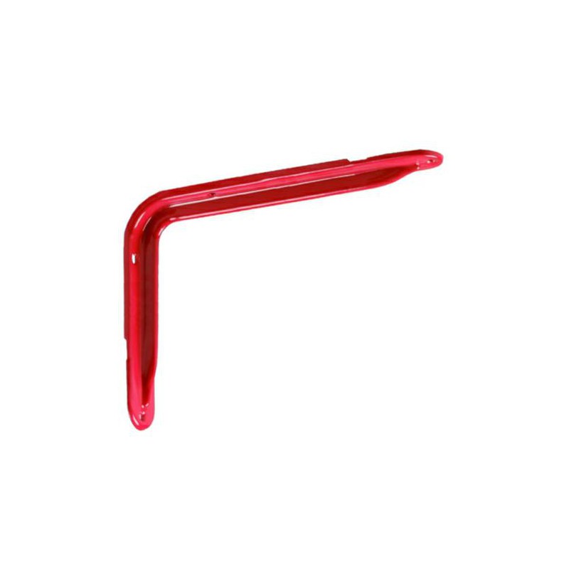 Wspornik półki stal czerwony 300x200mm  mod. 14