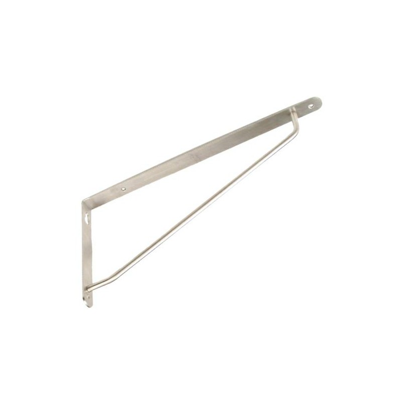 Wspornik półki stal nierdzewna INOX 240x120mm mod. 2000