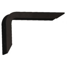 Wspornik półki aluminium czarny 150x100mm mod.4