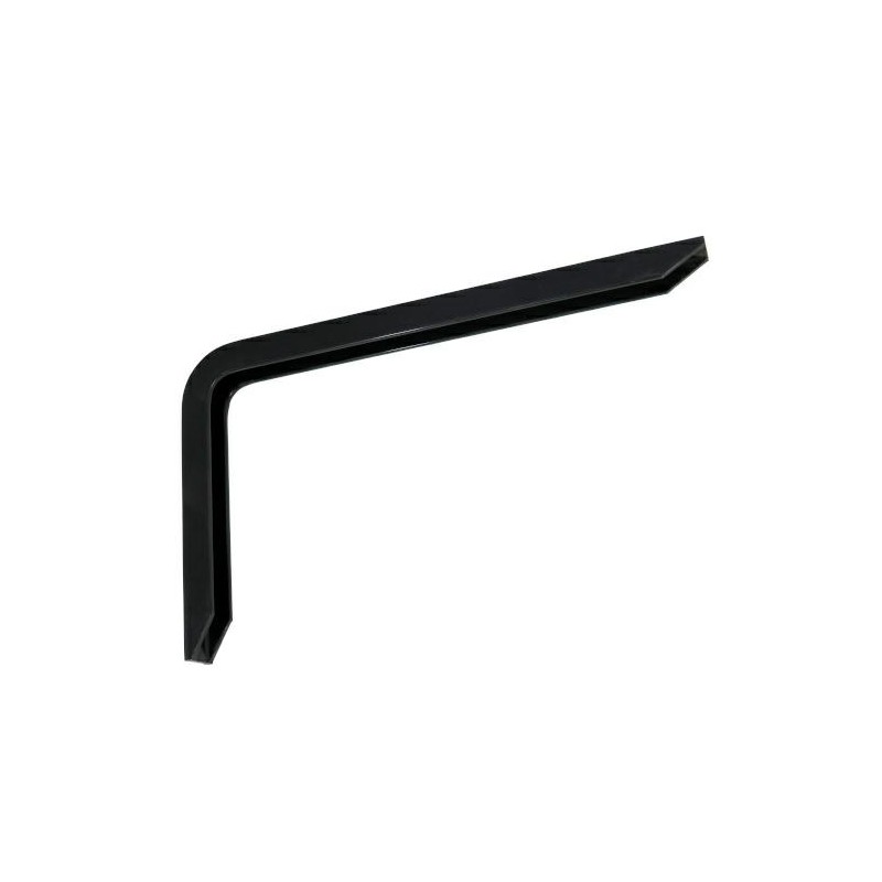 Wspornik półki aluminium czarny 250x150mm mod.4