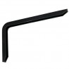 Wspornik półki aluminium czarny 250x150mm mod.4