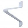 Wspornik półki stalowy biały 200x180mm mod. BELLUCCI