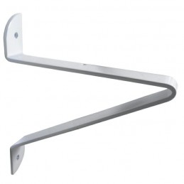 Wspornik półki stalowy biały 200x180mm mod. BELLUCCI