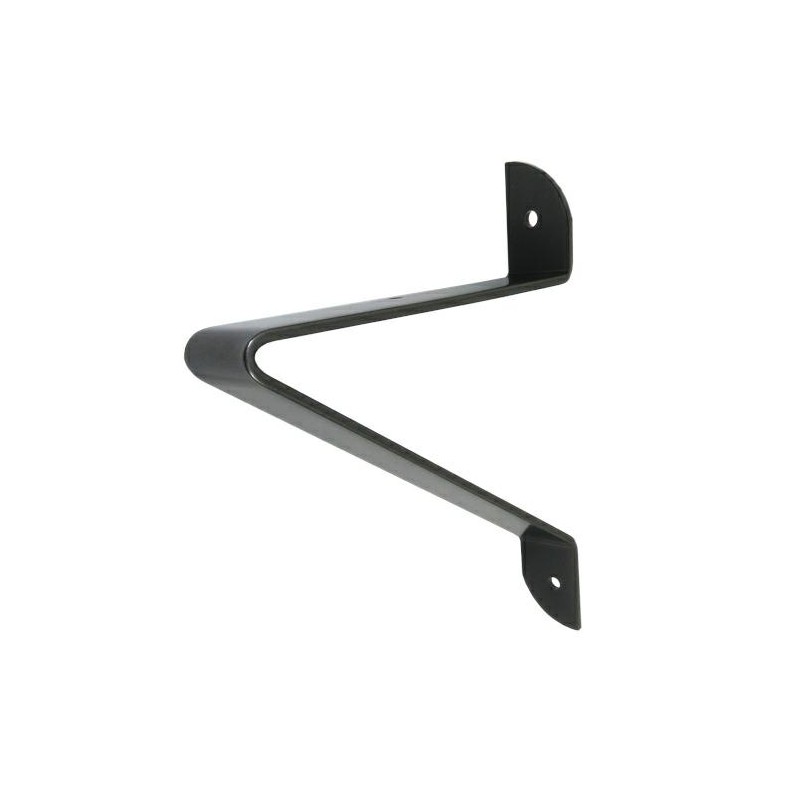 Wspornik półki stalowy czarny 200x180mm mod. BELLUCCI