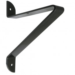 Wspornik półki stalowy czarny 200x180mm mod. BELLUCCI