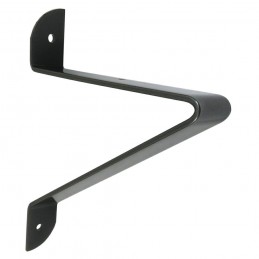 Wspornik półki stalowy czarny 200x180mm mod. BELLUCCI