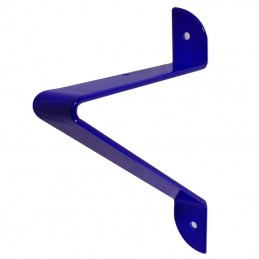 Wspornik półki stalowy niebieski 200x180mm mod. BELLUCCI