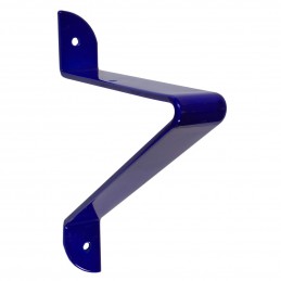 Wspornik półki stalowy niebieski 240x240mm mod. BELLUCCI