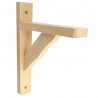 Wspornik półki drewniany buk 230x170mm mod. 18