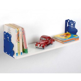 Wspornik półki stalowy niebieski 170x200 mm DUDY (2 szt.)