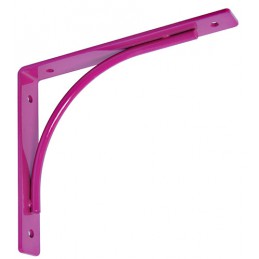 Wspornik półki stal fuksja 230x180 mm mod. ECLISSE 23