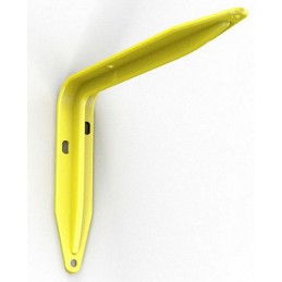 Wspornik półki stalowy żółty 96x118mm EUROPA 12