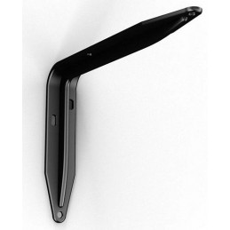 Wspornik półki stalowy czarny 110x150mm EUROPA 15