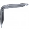 Wspornik półki stalowy srebrny 110x150mm EUROPA 15