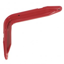 Wspornik półki stalowy czerwony 140x200mm EUROPA 20