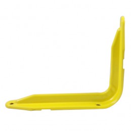 Wspornik półki stalowy żółty 140x200mm EUROPA 20