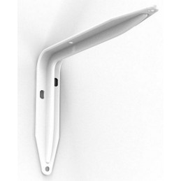 Wspornik półki stalowy biały 147x230mm EUROPA 24