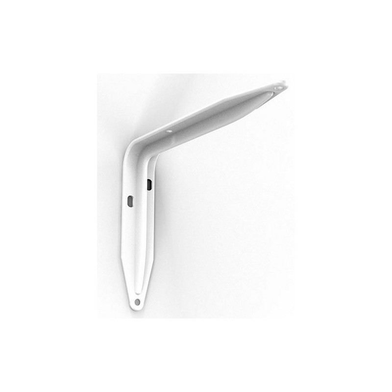 Wspornik półki stalowy biały 147x230mm EUROPA 24