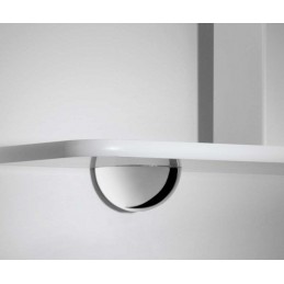 Podpórka GLOBE 8 chrom 2szt. R438