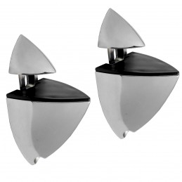 Podpórka regulowana do półek 1-21mm chrom 2szt. mod. ICEBERG 4 ref.450