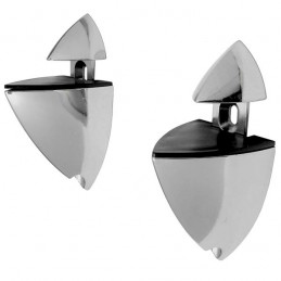 Podpórka regulowana do półek 1-21mm chrom 2szt. mod. ICEBERG 4 ref.450