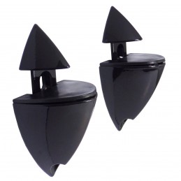 Podpórka regulowana do półek 1-21mm czarna 2szt. ICEBERG 4 ref.450